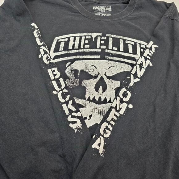 The Elite Young Bucks Kenny Omega Bullet Club 3XL Long Sleeve Shirt Pro Wrestlin - Picture 8 of 10